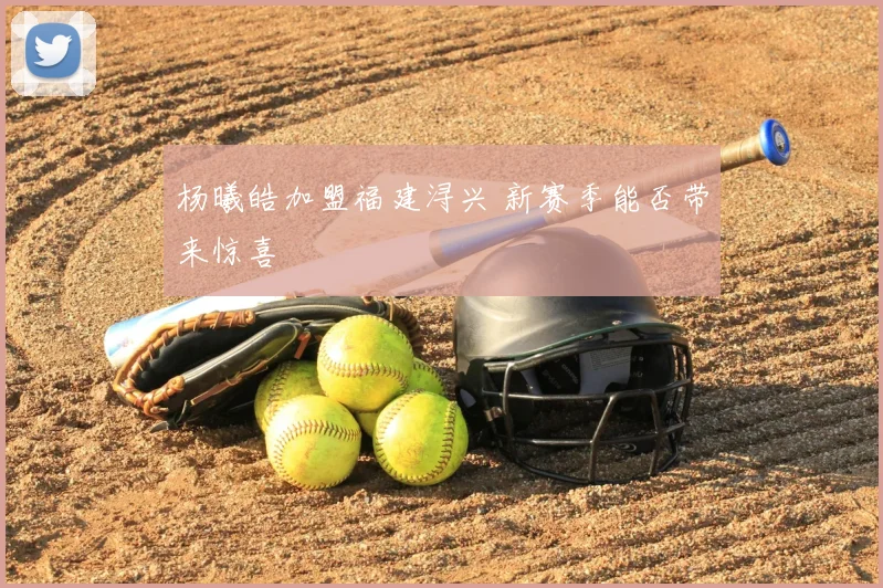 杨曦皓加盟福建浔兴 新赛季能否带来惊喜